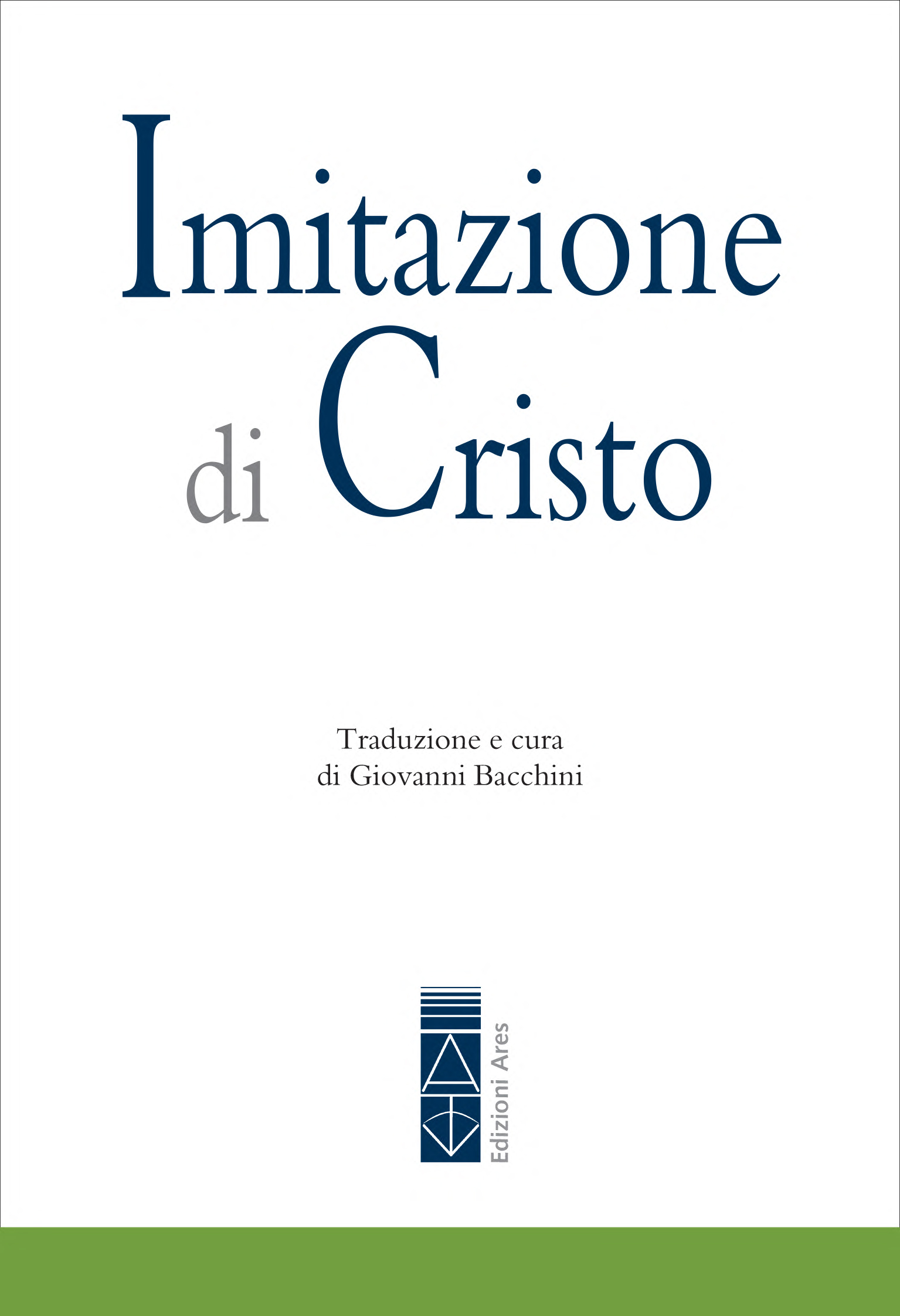 Copertina Imitazione di Cristo edizione 2024 Copertina Imitazione di Cristo edizione 2024
