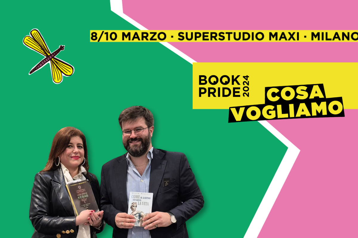 Claudio F. Benedetti e Silvia Stucchi al Book Pride Milano 2024