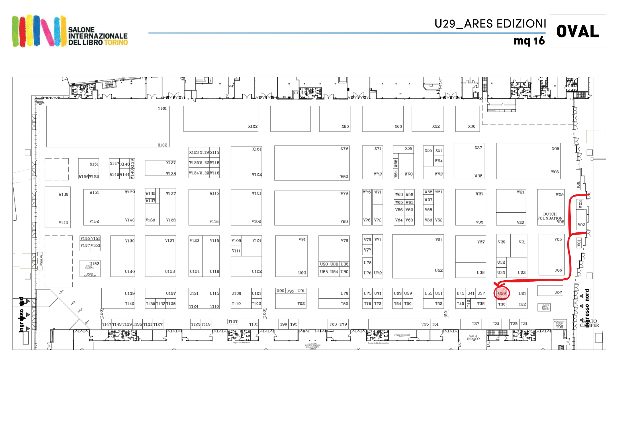stand u29 edizioni ares al salone del libro di torino