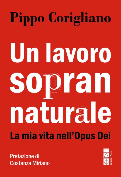 copertina del libro un lavoro soprannaturale di pippo corigliano