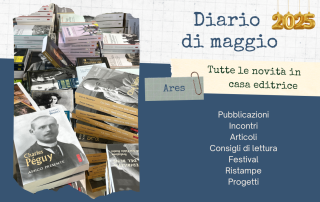 diario di maggio 2025 edizioni ares le parole tra noi leggere
