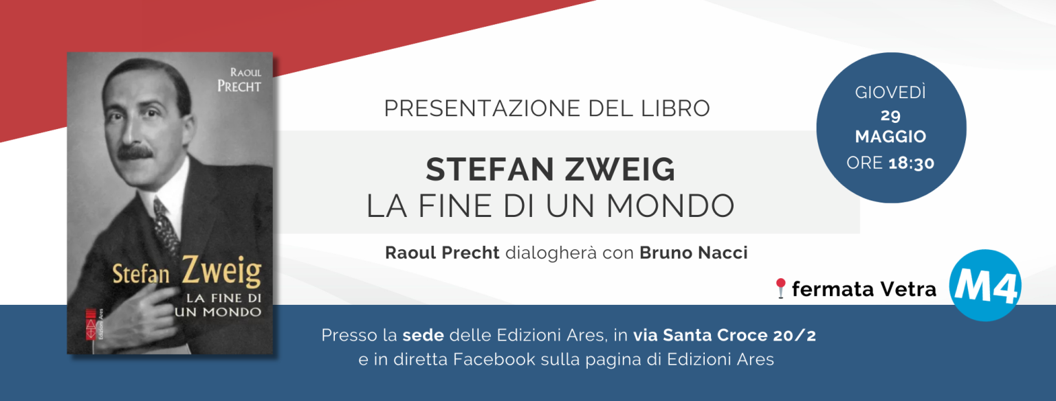 presentazione del libro stefan zweig di raoul precht in ares