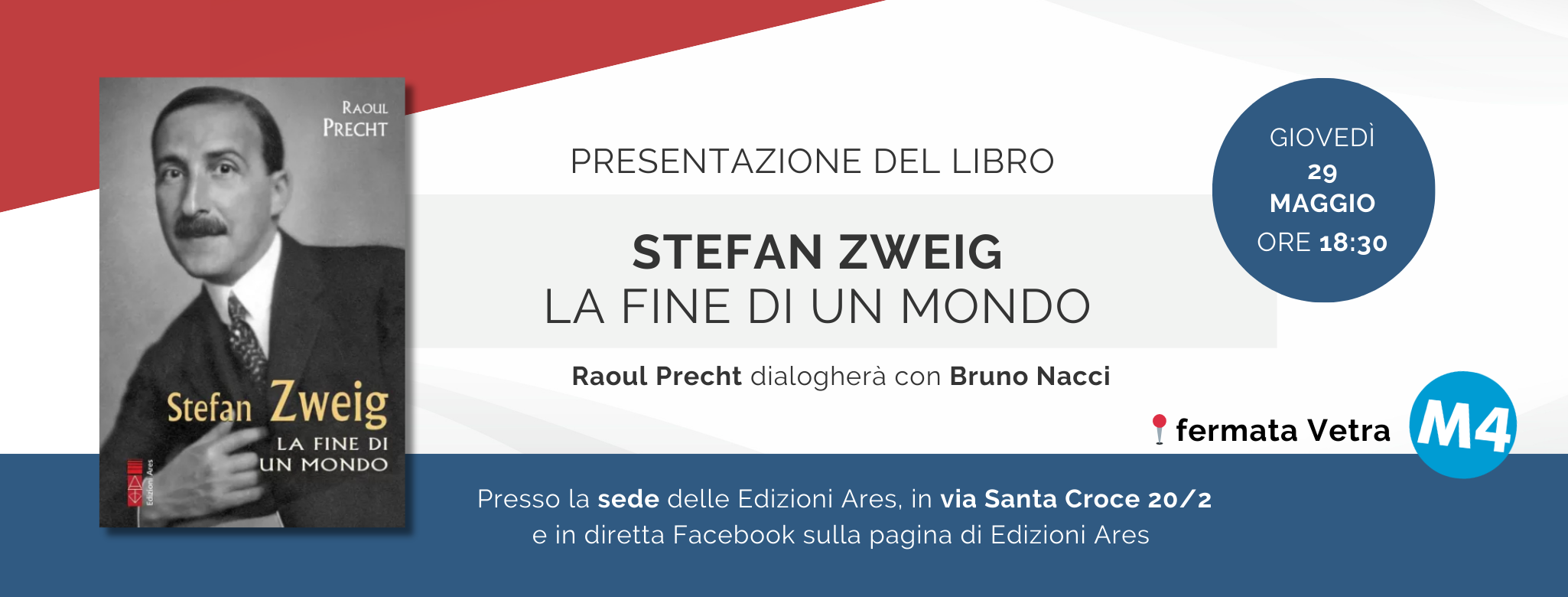 presentazione del libro stefan zweig di raoul precht in ares