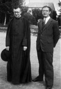 Josemaría Escrivá con mons. Álvaro del Portillo, ottobre 1939