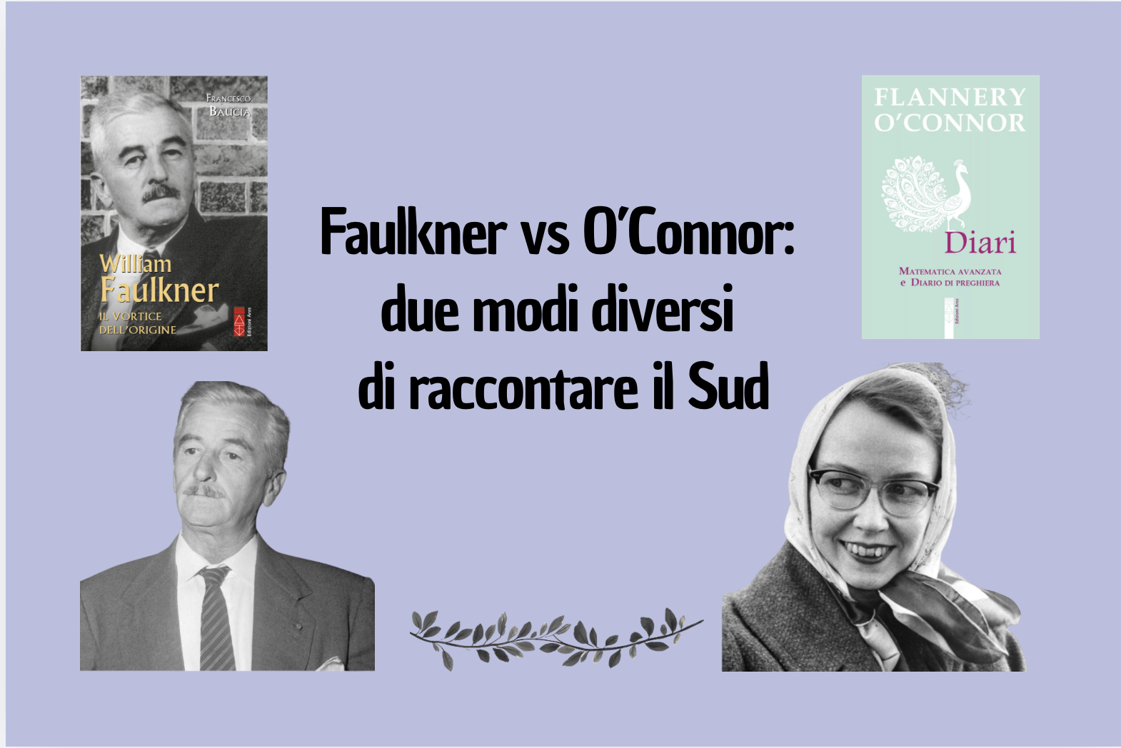 Faulkner e O'Connor